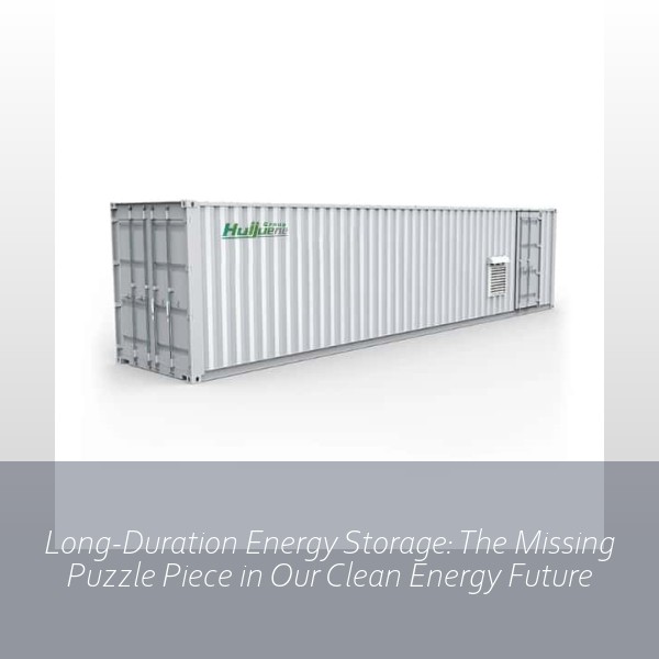 Long-Duration Energy Storage: The Missing Puzzle Piece in Our Clean Energy Future